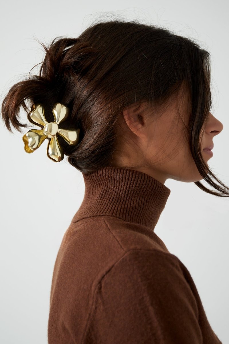 Haarklem Wildflower Goudkleurig