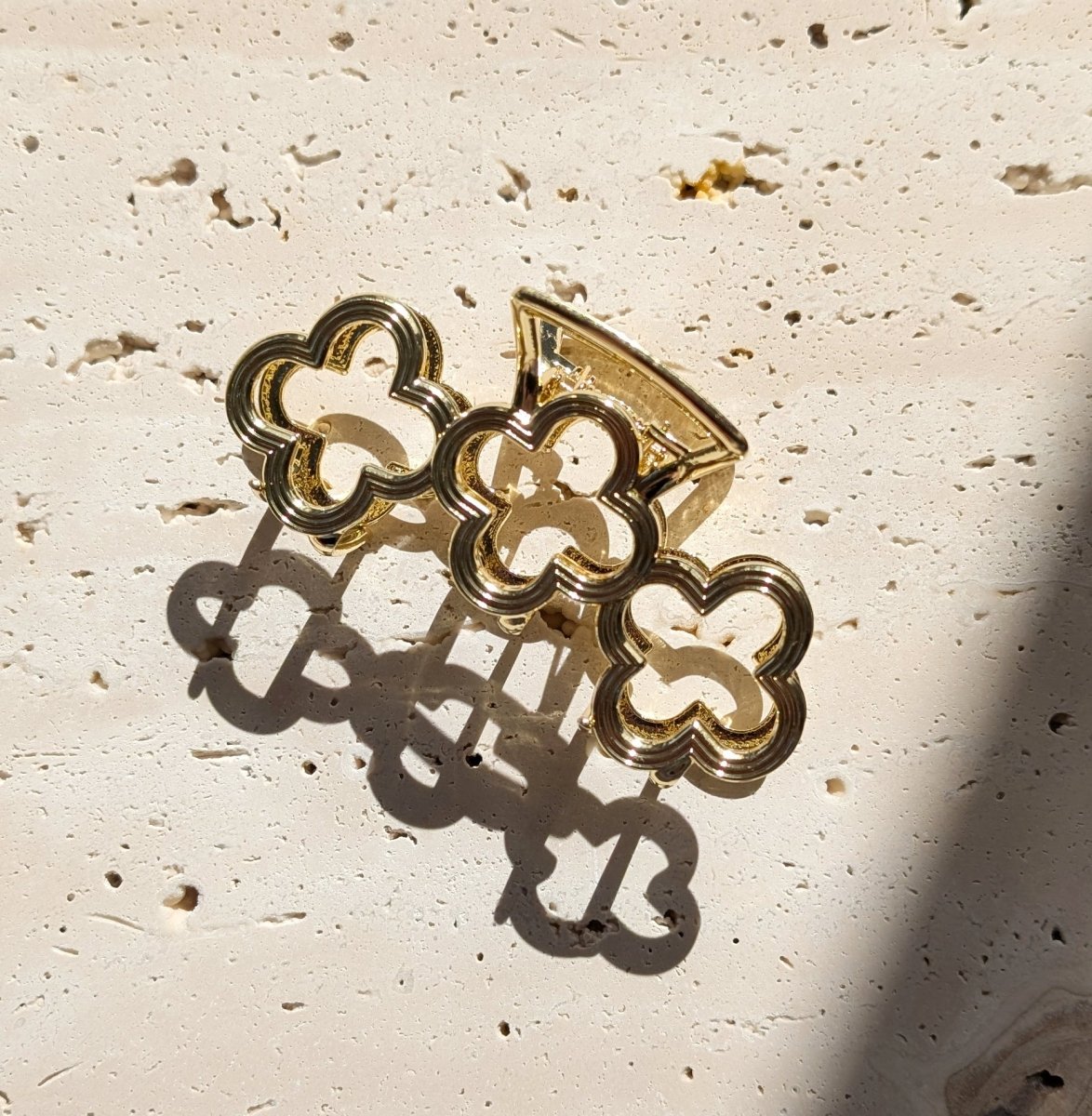 Haarklem Clovers Goudkleurig