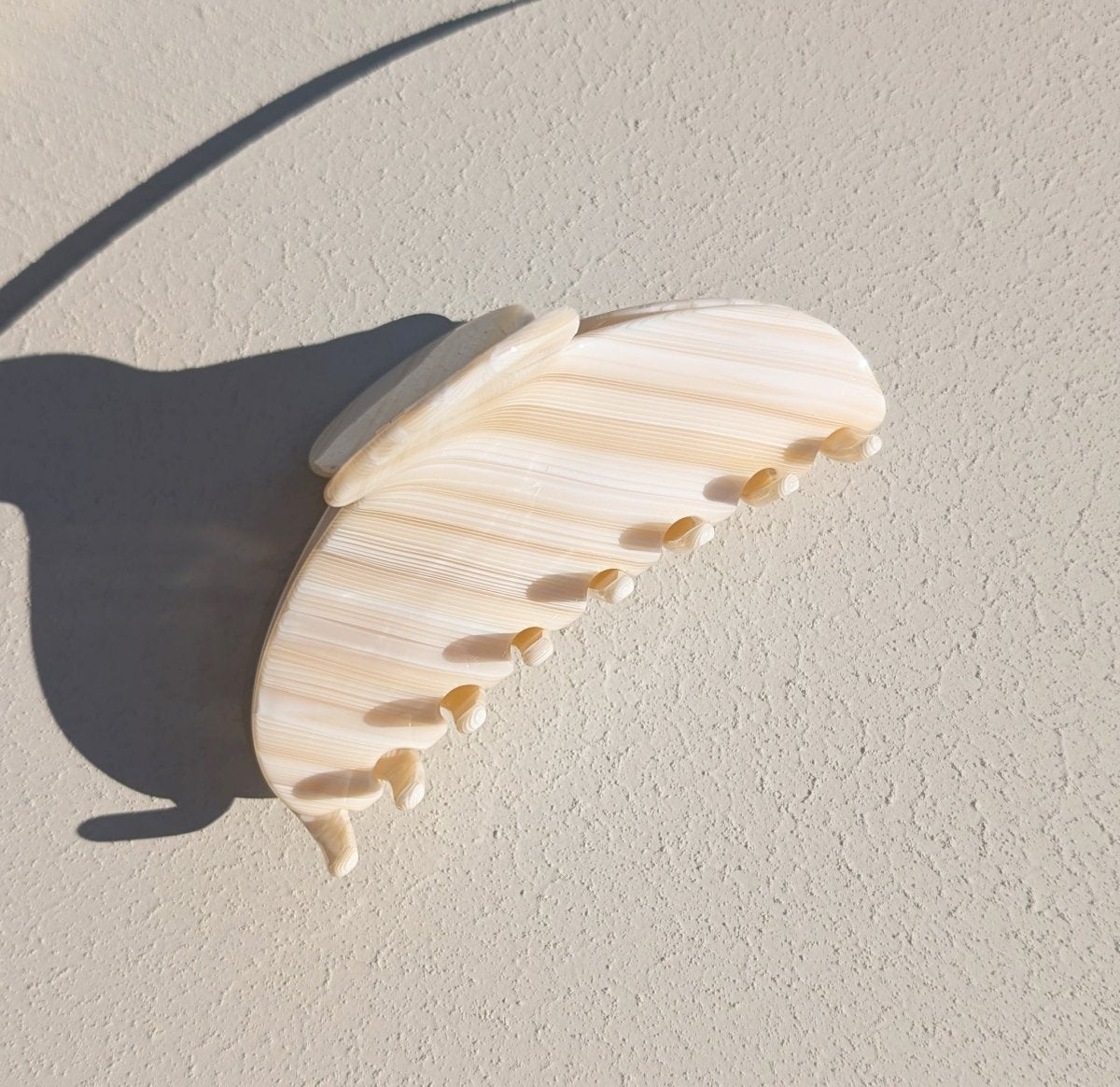 Haarklem Oval Round Vanilla Dune