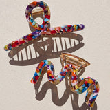 Haarklem Wave Goudkleurig Rainbow Colors