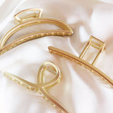 Haarklem Matte Moon Goudkleurig