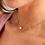 Lucky Bloom Ketting Goudkleurig