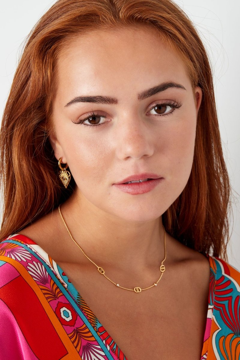 The Good Life with Stones Ketting Goudkleurig