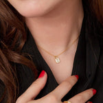 Lock Stones Ketting Goudkleurig - 925 silver