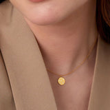 Charm with Stones Ketting Goudkleurig - 925 silver