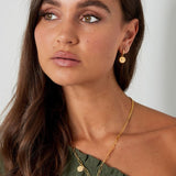 Chain Coin & Good Luck Ketting Goudkleurig