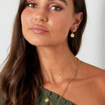 Chain Coin & Good Luck Ketting Goudkleurig