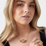 Goudkleurige Drop Ketting