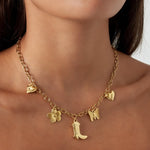 Charm Adventure Ketting Goudkleurig