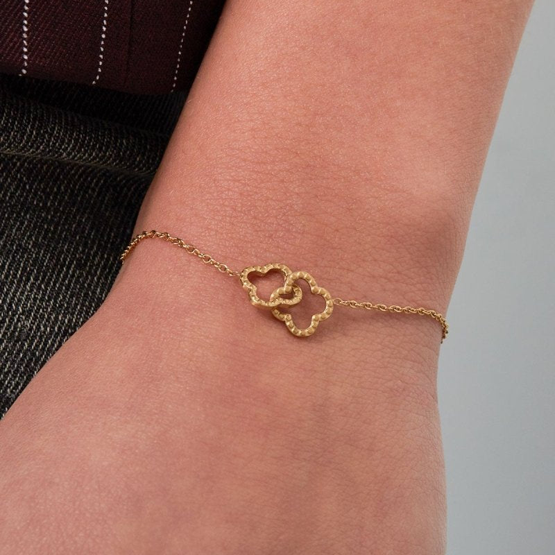 Linked Luck Armband Zilverkleurig