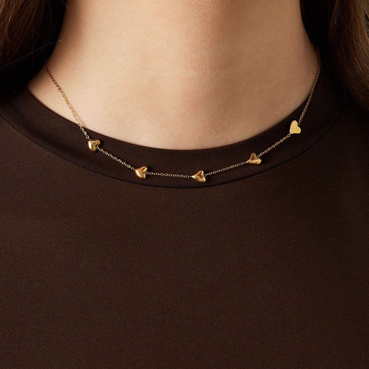 Sweet Affection Ketting Goudkleurig