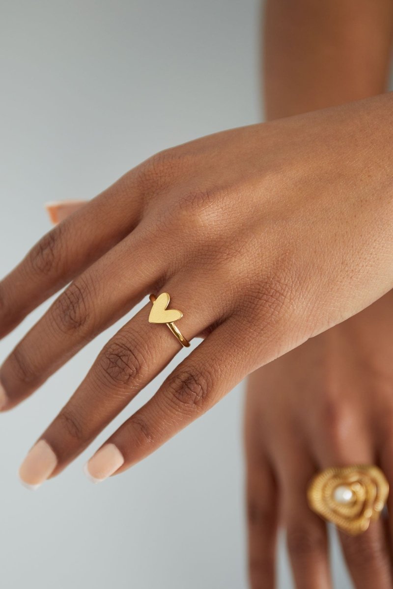Classic Love Ring Zilverkleurig