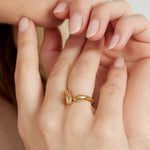 Simplicity Rules Ring Zilverkleurig