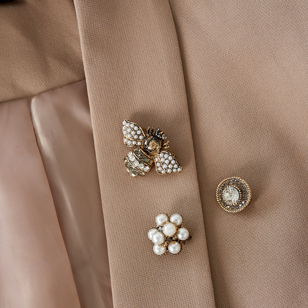 Busy Bee Trio Goudkleurig