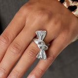Knot it Up Ring Goudkleurig