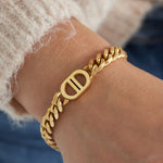 The Good Life Bold Armband Goudkleurig