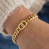 The Good Life Bold Armband Goudkleurig