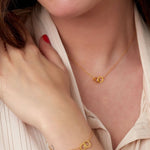 Forever Connected Armband Goudkleurig - 925 silver