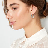 Aesthetic Bubble Earrings Silver