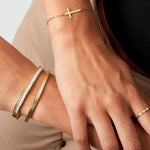 Cross Zilverkleurig Armband