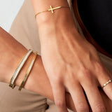 Cross Zilverkleurig Armband