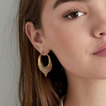 Bohemian Vibes Oorbellen Goudkleurig