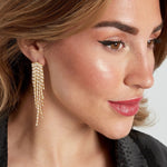 Sparkly Love Oorbellen Goudkleurig