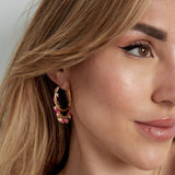 Flawless Filter Happy Pink Earrings Gold
