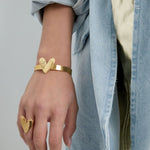 Double Love Armband Goudkleurig