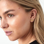 Cute Bow Studs Oorbellen Goudkleurig