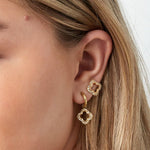 Lucky Diamond Oorbellen Goudkleurig