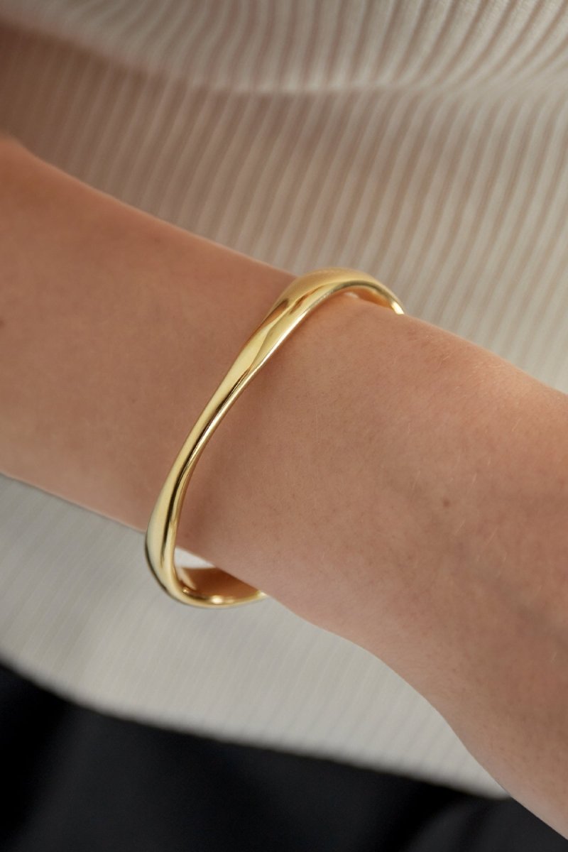 Classic Story Bangle Armband Zilverkleurig