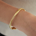 Classic Story Bangle Armband Zilverkleurig