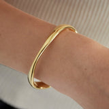 Classic Story Bangle Armband Zilverkleurig