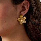 Petal Pop Oorbellen Goudkleurig