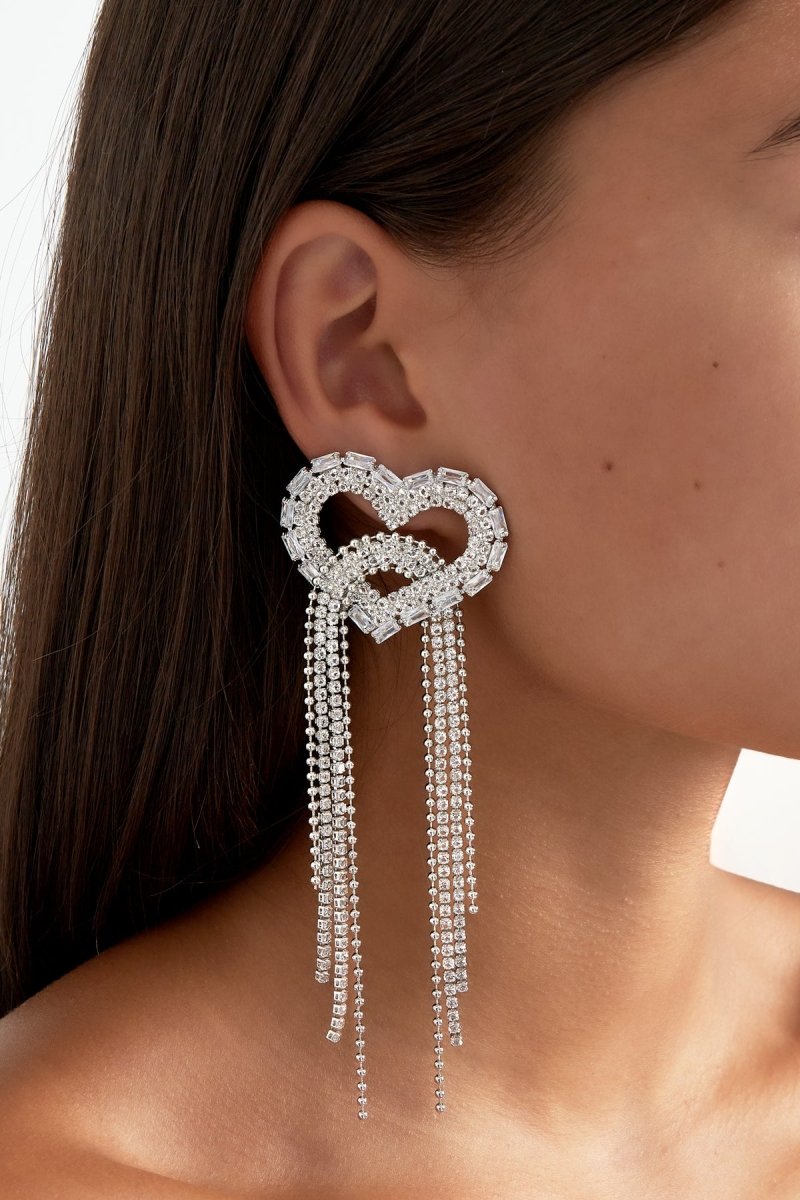 Heart of the Party Oorbellen Goudkleurig
