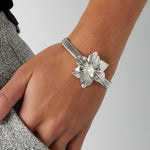Blooming Flower Bangle Armband Goudkleurig