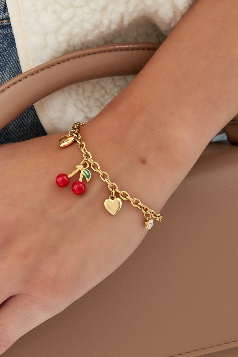 Cherish Charm Armband Zilverkleurig