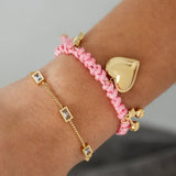 Diamond Glow Armband Goudkleurig