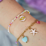 Starfish Armband Goudkleurig