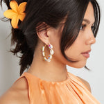 Haarklem Hawaiian Flower Orange