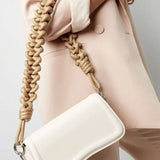 Bag Strap Braided Beige