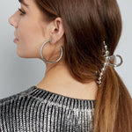 Haarklem Swirl Goudkleurige ballen