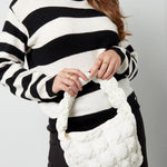 Cloudy Love Beige Bag