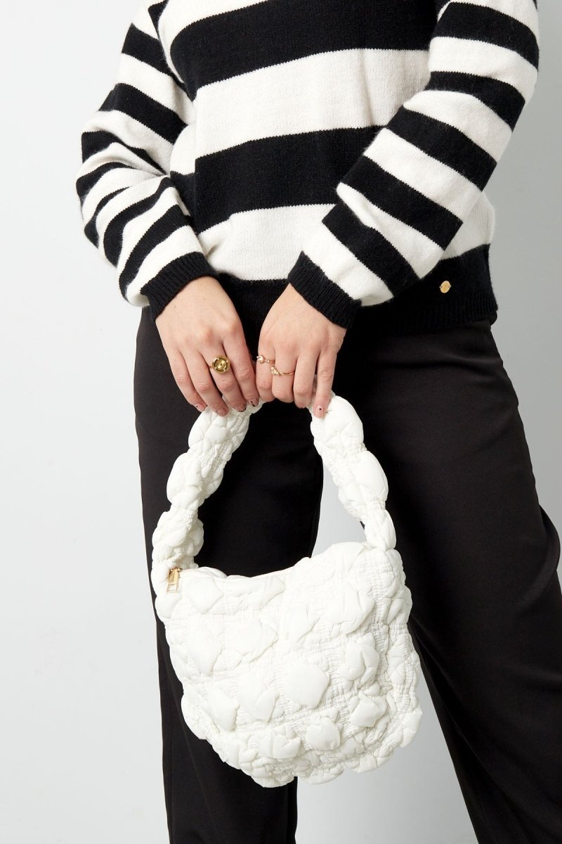 Cloudy Love Beige Bag