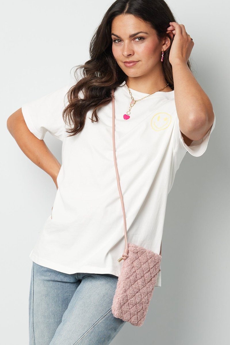 On - the - go Phone Bag Dark Brown