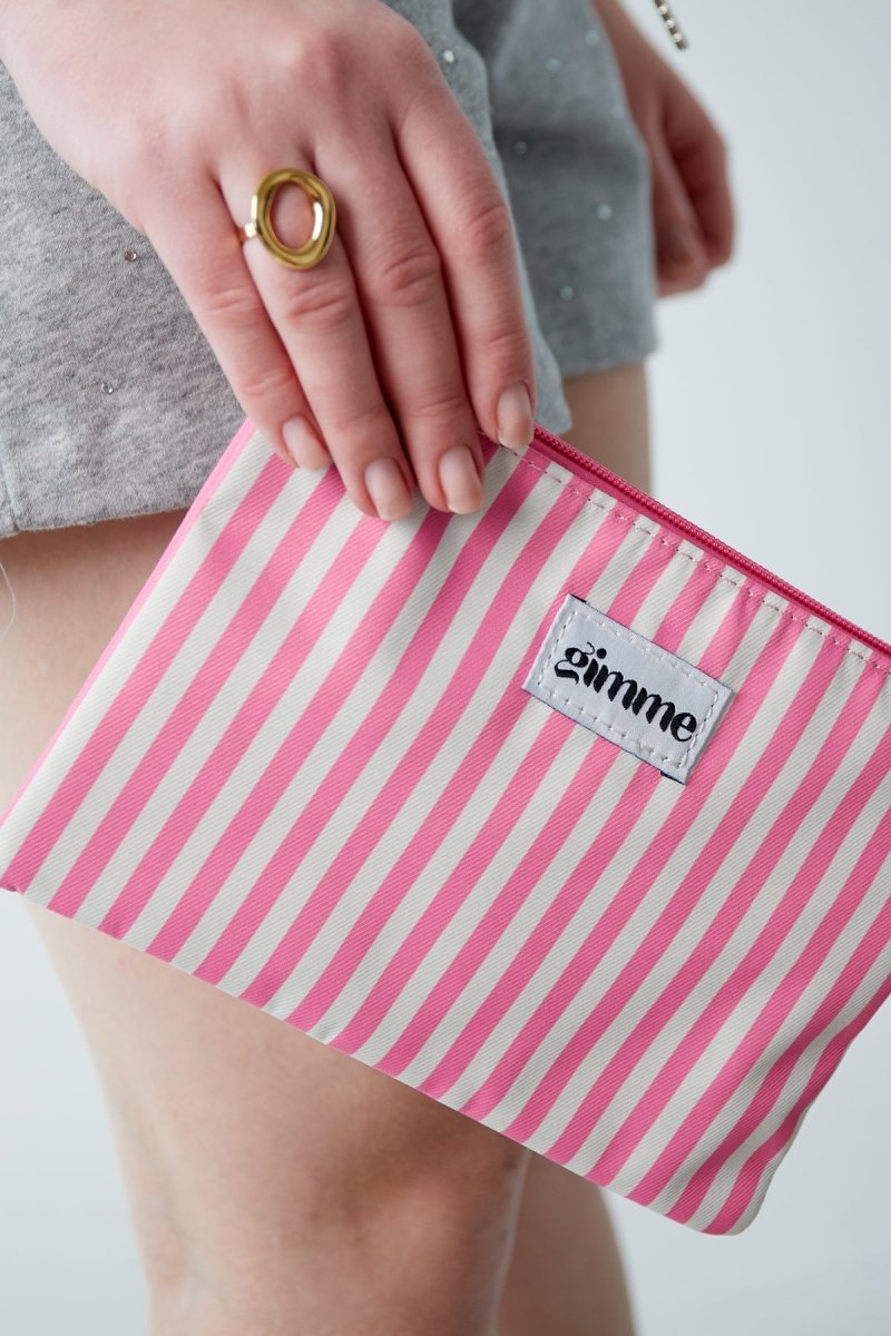 Toilettas Thin Stripes Pink