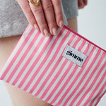 Toilettas Thin Stripes Pink