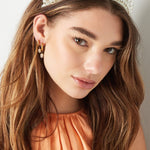 Haarband Statement Pearls Off - white