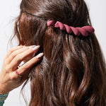 Haarclip Braid Mauve